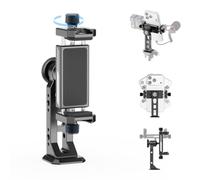 ULANZI MA53 Support Telephone Trepied en Métal avex Arca Swiss et Uka, Support Smartphone Trepied avec Rotation à 360°, Clip Universel pour Téléphone avec Trou de 1/4"|3/8 pour Video Vlog Recroding