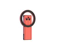 ULANZI MA60 Support magnétique pour téléphone portable en aluminium - Mini trépied pliable - Support de téléphone portable double face - Support rapide - Compatible avec iPhone 16, 15, 14, 13, 12, 12N