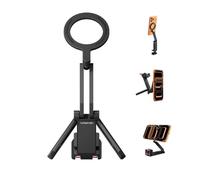 ULANZI MA90 Trépied magnétique multifonction pour iPhone 16/15 Pro - Aimant puissant 18 N, modes pince et mante, support de bureau portable avec trépied de 0,6 cm et mousqueton pour Vlog/voyage