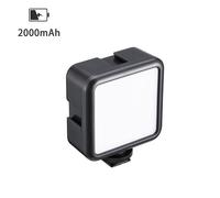 Ulanzi-Mini lampe vidéo LED portable,triple griffe froide,lampe de remplissage Vlog aste,éclairage de photographie,kit de trépied,CRI95 + -Noir VL49