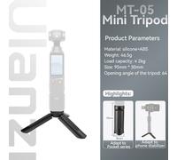 Ulanzi MT-10 Super Mini Trépied 4.8in observateur 1/4 en effet Universel pour DJI OSMO 2 3 4 GoPro Smartphone GimRhStabilisateur Accessoire - Type MT-05 Black