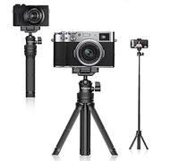 ULANZI MT-34 Mini trépied de Table Extensible avec Pince pour Téléphone, Trépied de Voyage pour iphone 16 15 14, Canon G7X, Mark III Sony ZV-1 RX100 VII A6600 Vloging Filmmaking Streaming Selfie