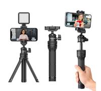 Ulanzi MT-34 perche à selfie trépied avec support téléphone intégré extensible jusqu'à 81,5 cm