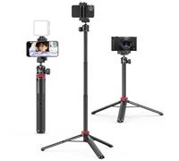 ULANZI MT-44 Trépied de téléphone à ouverture automatique, perche à selfie extensible de 150 cm avec tête sphérique à 360 ° pour iPhone 17 Pro Sony DJI Pocket 4 Xtra Muse Nano Caméra d'action