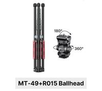 Ulanzi MT-49 1.9M En Fibre De Carbone Support D'éclairage Portable Trépied Photographie Lumière Stand pour Lumière LED Flash Softbox Voyage Monopode - Type MT-49 with ballhead #B