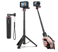 Ulanzi MT-72 Trépied Magnétique Extensible 51cm Monopode GoPro DJI Osmo Action 3 Libération Rapide Léger