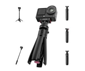Ulanzi MT18 Mini Trépied pour DJI Osmo Action 6/Nano/Xtra Atto à Ouverture Automatique, Monopod Pop Open à Fixation Magnétique, Mini Perche à Selfie 46cm Téléscopique, Bâton pour Caméra d'action
