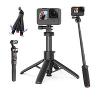 Ulanzi MT18 Mini Trépied pour GoPro à Ouverture Automatique, Monopod Pop Open à Fixation Rapide Magnétique, Mini Perche à Selfie 46cm Téléscopique pour Caméra d'action