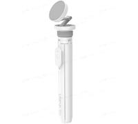 ULANZI MT85 Trépied Téléphone Magnétique à Ouverture Automatique 150cm, Perche à Selfie avec Télécomande Bluetooth, Support à Quatre Pieds Compatible avec iPhone 17-12 Samsung Huawei Blanc