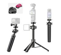 ULANZI MT90 Mini Trépied de caméra à Fixation Rapide pour DJI Pocket 3 4/Osmo Action 5 4 3, Perche à Selfie Compatible avec GoPro/Insta360 X6/X5 Ace/Ace Pro/X4, trépied de Voyage pour caméra d'action