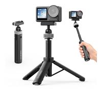 ULANZI MT95 Mini Trépied Magnétique pour DJI Osmo Action 5 Pro/4/3/Osmo 360, Selfie Stick à Fixation Rapide Télescopique 17-41 cm pour Caméra d'action, Perche à Selfie avec Tête Rotative 360°
