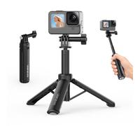 ULANZI MT95 Mini Trépied Magnétique pour GoPro, Selfie Stick à Fixation Rapide Télescopique 17-41 cm pour Caméra d'action, Perche à Selfie avec Tête Rotative 360°