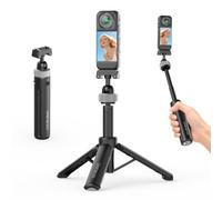 ULANZI MT95 Mini Trépied Magnétique pour Insta360 X5/X6, Selfie Stick à Fixation Rapide Télescopique 17-41 cm pour Caméra d'action, Perche à Selfie avec Tête Rotative 360°