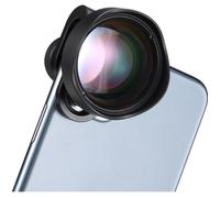 ULANZI Objectif 75mm 10X Macro clip-on pour smartphone - Compatible iPhone 11/Pro Max/X/XS Max, téléphone jusqu'à 17 mm (Noir)