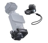 ULANZI PK13 Adaptateur d'extension Multifonction pour DJI Osmo Pocket 3 avec Fixation Rapide UKA, Cage en Aluminium Pocket 3 pour Montage d'accessoires avec Filetage 1/4"/Adaptateur d'action/Fixation