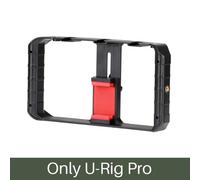 Ulanzi Plateforme de Vidéo pour Smartphone U Rig Pro,Étui de Tournage de Film,Stabilisateur de Vidéogramme,Trépied de Montage à la Main,Support pour Téléphone iPhone et Android - Type Only U-Rig Pro
