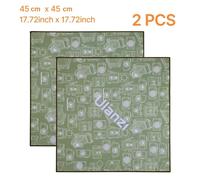 Ulanzi-Protecteur d'appareil photo pliable,rond,compatible pour DSLR,IL,Nikon,Sony,iPad,objectif d'écran de téléphone,lingettes propres,gril,5 pièces,2/1 pièces - Type C 45cm 2pcs