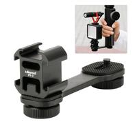 Ulanzi PT-3 triple support cold shoe avec rallonge pour accessoires photo et vidéo