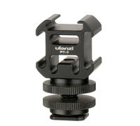 Ulanzi PT-3S Triple Hot Shoe Mount Adaptateur Cold Shoe Extend Monitor Mic Fill Light pour Nikon IL Sony DSLR Camera Accessrespiration - Type PT-3S