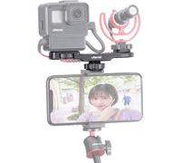 Ulanzi PT-8 Vlog Extension de Griffe avec Griffe Froide et trépied 1/4" pour Accessoires de vlogging supplémentaires