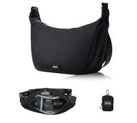ULANZI Sac à bandoulière pour appareil photo, élégant avec séparateurs, étui léger pour appareil photo DSLR, accessoires pour appareil photo, voyages, photographie en plein air, Noir , 6 litri
