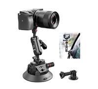 Ulanzi SC-02 Support à Ventouse 11,4 cm pour appareils Photo Reflex numériques, caméra d'action, Prise de Vue vidéo, Prise de Vue, Compatible avec Les caméras d'action DJI OSMO Pocket 3/Insta 360 x5