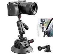 Ulanzi SC-02 Support de bras magique à ventouse pour appareil photo reflex numérique pour caméra d'action GoPro
