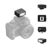 ULANZI SL01 Mini Flash d'appareil Photo, GN8 6500K Flash Speedlite pour Appareil Photo, 4 Niveaux de Puissance (1/8~1/1), Sabot Flash à Contact Unique pour appareils Photo Nikon, Sony, Fujifilm