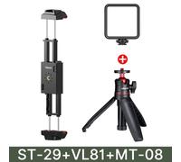 Ulanzi ST-29 support de trépied universel pour tablette support de téléphone avec chaussure froide pour iPhone iPad Air Pro prise de vue horizontale verticale - Type ST-29 VL81 MT-08