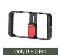 Ulanzi-Support de montage sur trépied pour smartphone,U-Rig Pro,étui de réalisation de films,déterminer la poignée du stabilisateur vidéo du téléphone,3 supports de chaussure - Type Only U-Rig Pro