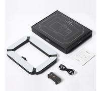 Ulanzi U-200 Anneau Lumière Photographie Led Vidéo lumière BI-couleur Caméra Avec téléphone clip froid chaussure pour Youtube Live Rig lampe - Type WHITE