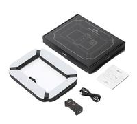 Ulanzi U-200 Eclairage annulaire, Bi-Color 3200K-5600K, Kit complet d'accessoires , BLANC