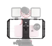 ULANZI U-Rig Pro Smartphone Video Rig - Support de stabilisation pour téléphone vidéo Prise de Vue pour Appareil vidéo - Universel pour iPhone et Samsung Noir