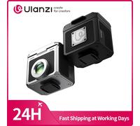 Ulanzi VF01 viseur de caméra de niveau de taille pour Fujifilm pour Sony pour Nikon pour Canon Ricoh avec groupe d'objectif à 3 éléments Black