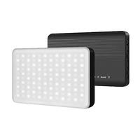 ULANZI VIJIM VL120 Lampe LED Bicolore pour Smartphone et Appareil Photo avec température de Couleur réglable 3200 K-6500 K, diffuseur et Batterie 3100 mAh
