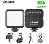 Ulanzi VL49 6W Mini Lampe LED de Remplissage pour Vlog Blanc 2000mAh 5500K Éclairage Zoom Photographique Lumière d'Appoint Vidéo Téléphone Selfie VL49