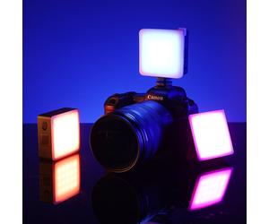 Ulanzi VL49 Pro mini lampe vidéo RGB avec 20 effets lumineux et fixation magnétique