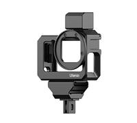 ULANZI Vlog Cage G9-5 - Compatible avec GoPro Hero 9 Noir - Boîtier en métal avec Adaptateur de Filtre et Support de Chaussure Cold