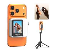 ULANZI VM02 Écran de moniteur de selfie pour iPhone et Android, moniteur de caméra arrière magnétique sans fil avec bouton de mise au point à distance, batterie 1000 mAh pour Vlog/diffusion en direct