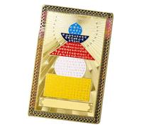 ulapithi Carte dorée du dieu de la richesse Feng Shui - Carte de Dieu de la richesse Feng Shui Chinois | Femmes Hommes Lucky Charm Wallet Décoration Carte