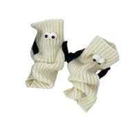 ulapithi Chaussettes main dans la main, chaussettes main dans la main,1 paire de chaussettes douces et amusantes à tenir à la main | Couple souvenir anniversaire Thanksgiving Noël Isters Amis