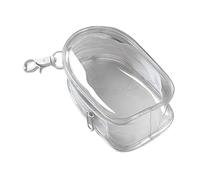 ulapithi Petit Sac à Main Transparent, Sac Transparent | Pochette Porte-clés Portable - Sacs de câble de Chargement Portables, Sacs de Rangement Anti-poussière pour écouteurs, Chargeur, Collier