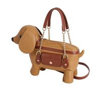 ulapithi Pochette e - Design Teckel Mignon Sac À Main,Sac Pour Femmes | Pour Femme Cadeau Sorties Shopping Rendez-Vous Loisirs Voyage Anniversaire