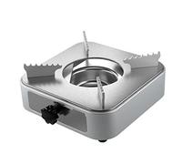 ulapithi Réchaud de camping portable - Réchaud à alcool - En acier inoxydable - Pour plaques à induction et électriques - Brûleur à alcool - Camping - Randonnée - Pique-nique