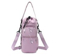 ulapithi Sac porte-bidon à bandoulière, isolant avec poche, porte-bouteille à bandoulière - pour marche en plein air, voyage, camping, plage, golf, école, gym, course, bureau, sport, femmes, hommes