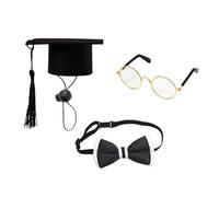 ulapithi Statues de canard, vêtements de canard de remise des diplômes | Costume de canard pour l'obtention du diplôme - Serviettes d'arc de chapeau de collège, décorations d'art, fournitures de