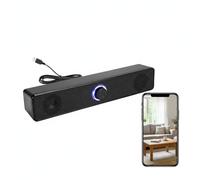 ULar Bluetooth Speaker Camera 2-in-1: Video Recording & Music Play, 4K UHD, WiFi6, 16GB SD Card Included, Motion Detection, Cloud Storage, Smart Home No Audio