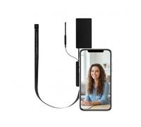 ULar Button Camera with 64GB SD Card, Battery Compartment (Battery Not Included) - Portable DIY Adhesive Design, Built-in Mic, Local Storage, WiFi & AP Hotspot, Motion Detection, HD Camera