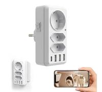 ULar CaméRa 4k Wi-FI 6 Rechargeable Et Prise Multifonction