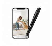 ULar Caméra Stylo 1080p avec visualisation à Distance Via Wi-FI 2,4 GHz | Caméra pour bureau ou domicile intelligent avec visualisation à distance, enregistrement hors ligne et alimentation secteur